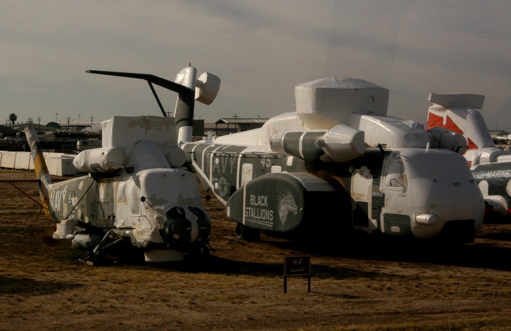 H-2 Sea Sprite & MH-53 Sea Stallion