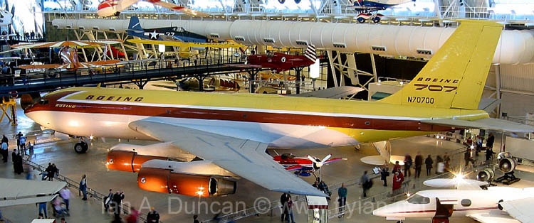 Boeing 367-80 side view