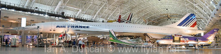 Air France Concorde side view