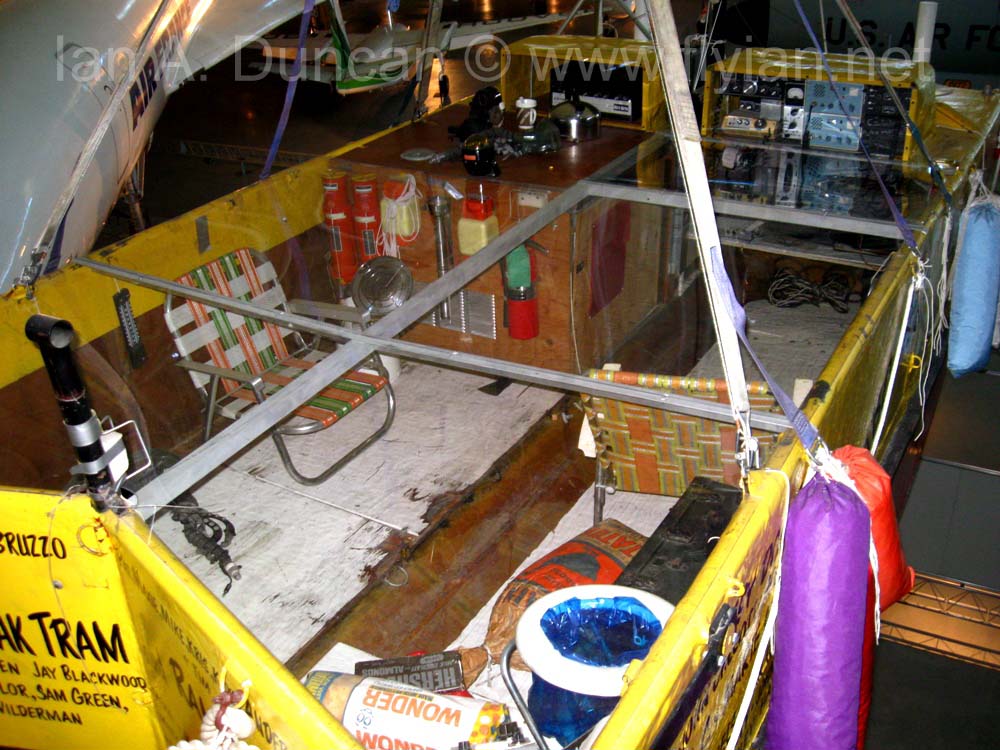 Double Eagle II cockpit