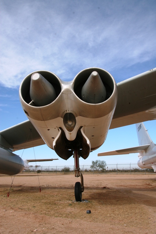Boeing EB-47E engine pod