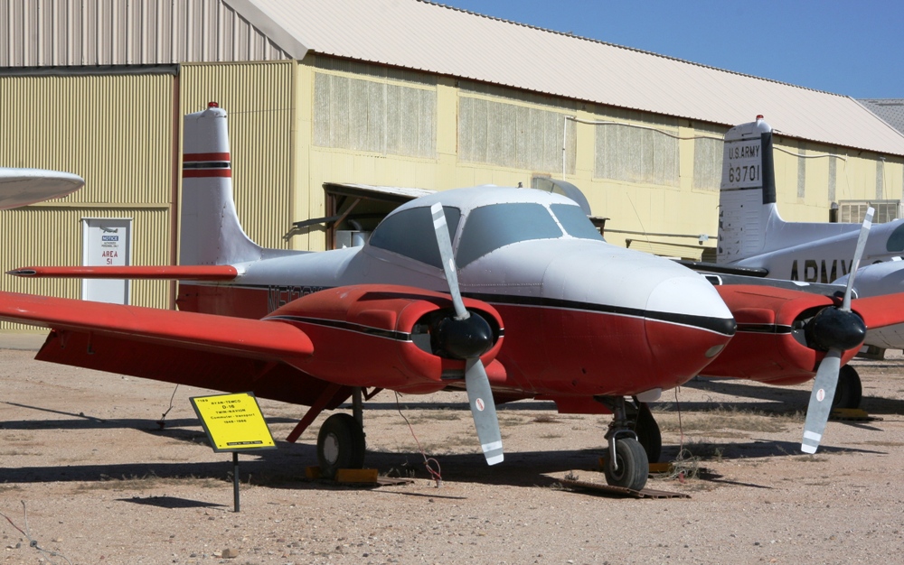 RyanTemco D16 Twin Navion at the Pima Air & Space Museum