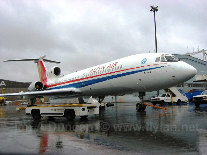 Tupelov Tu-154 in Boston