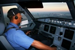Gary landing in Boston