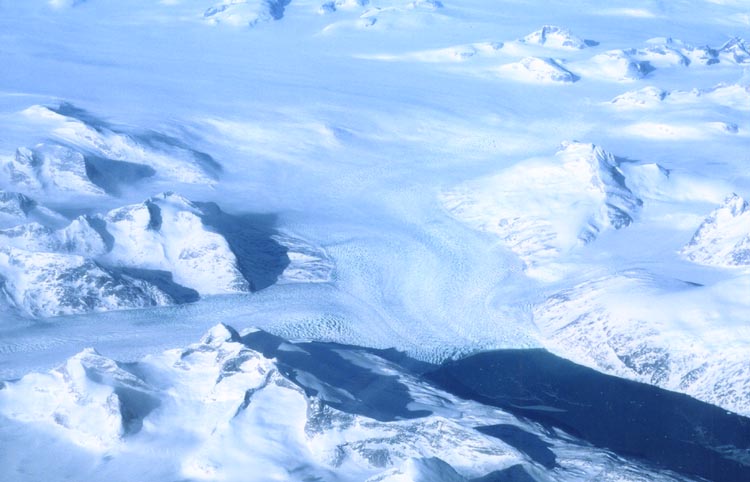 Greenland iceflows