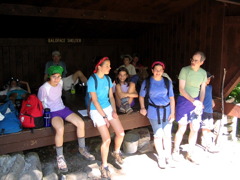 Baldface shelter