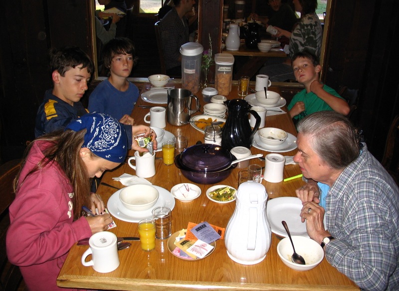 Breakfast at CRC