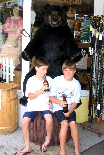Scott, Noah & Bear