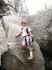 Scott on rock