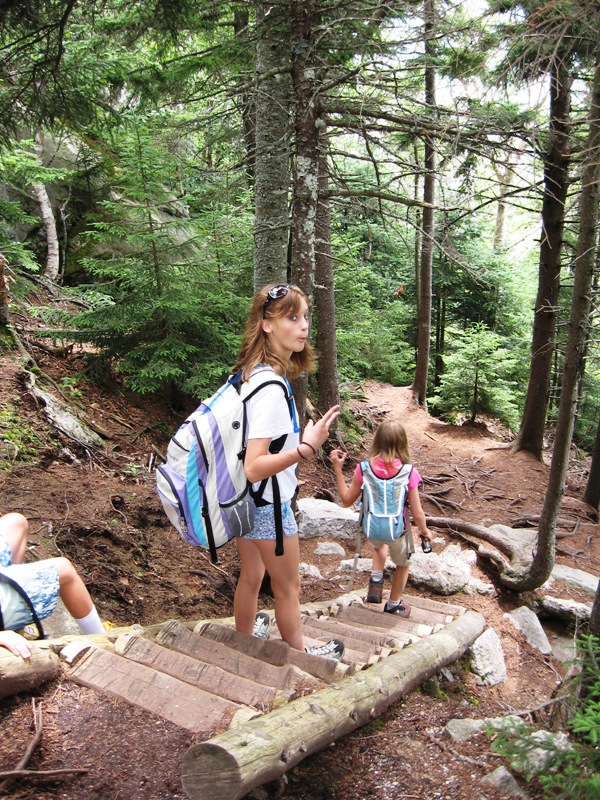 amanda on steps