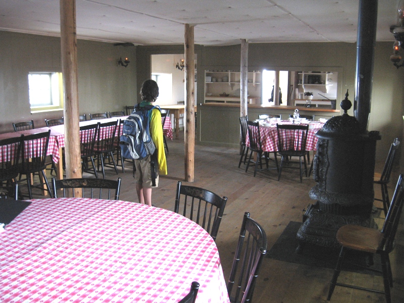 Josh in dining room