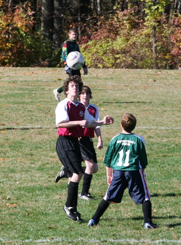 Shane heading ball