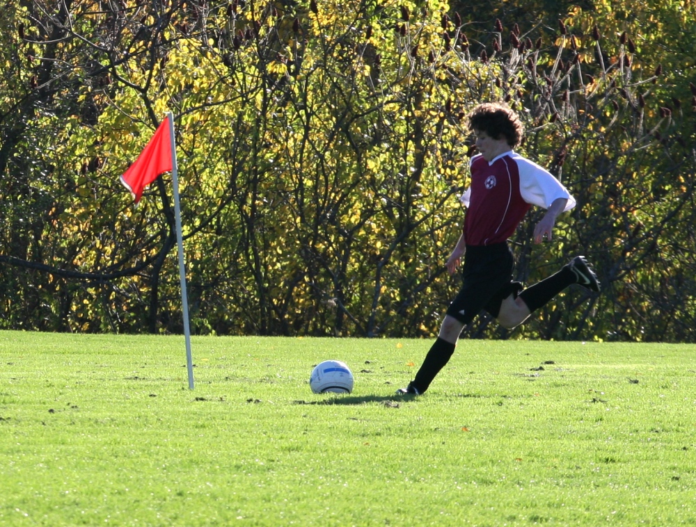 Shane kicking