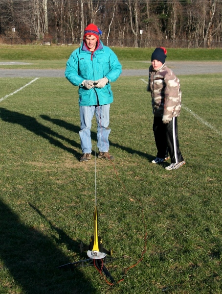 Ian & Scott launching the Manta Ray