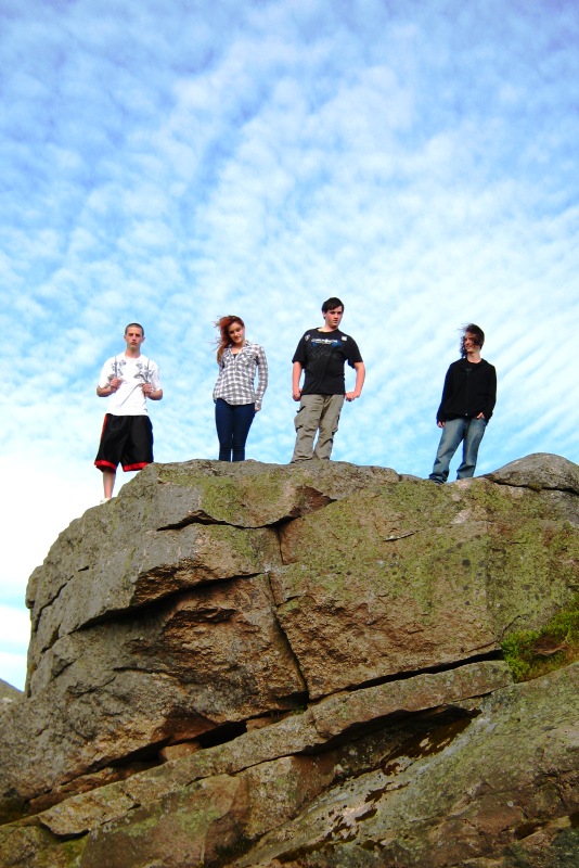 Kids on Bennachie