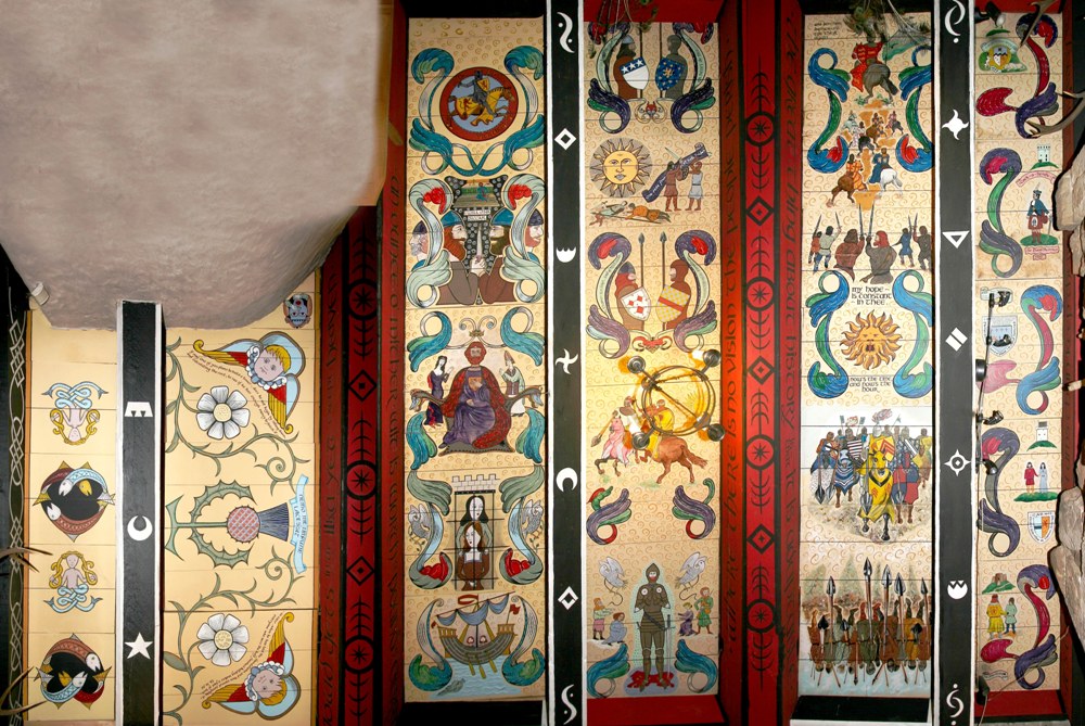 Dining Hall ceiling