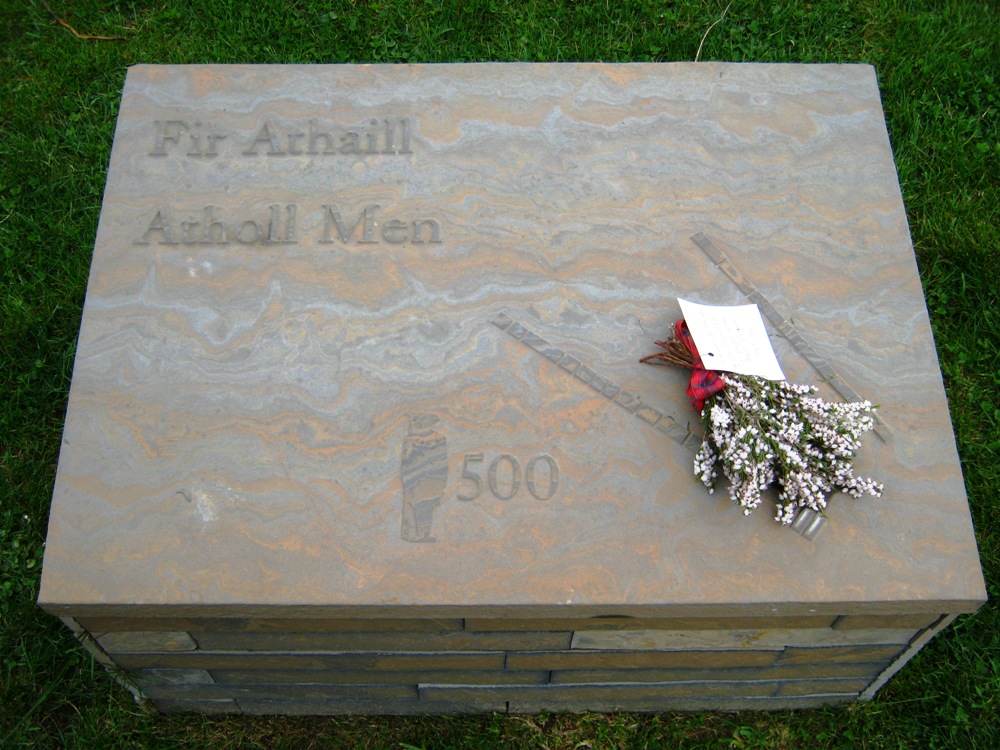Clan Atholl marker