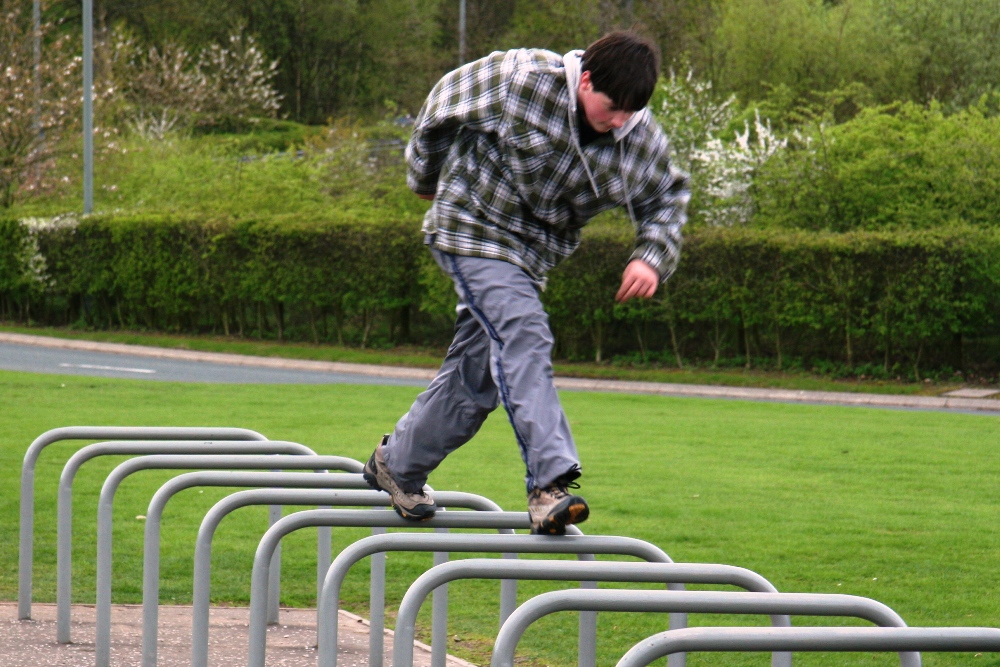 Scott running