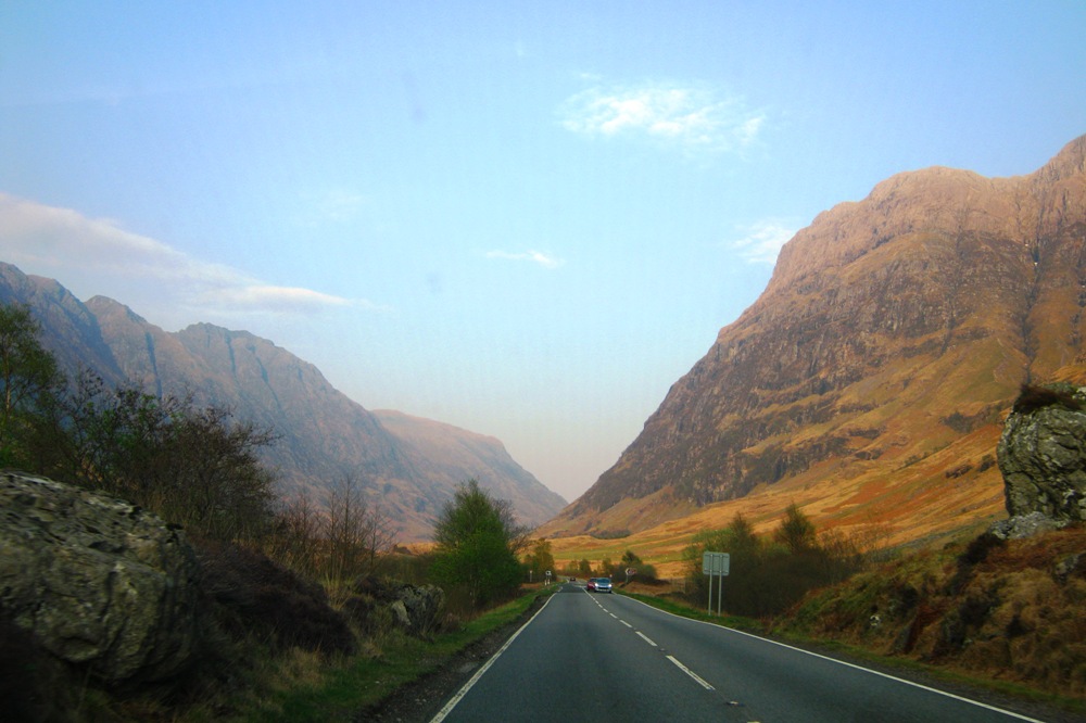 Driving thru Glen