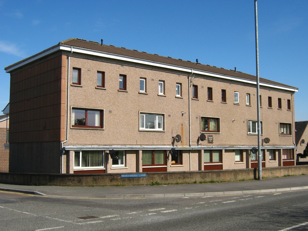The building that replaced it