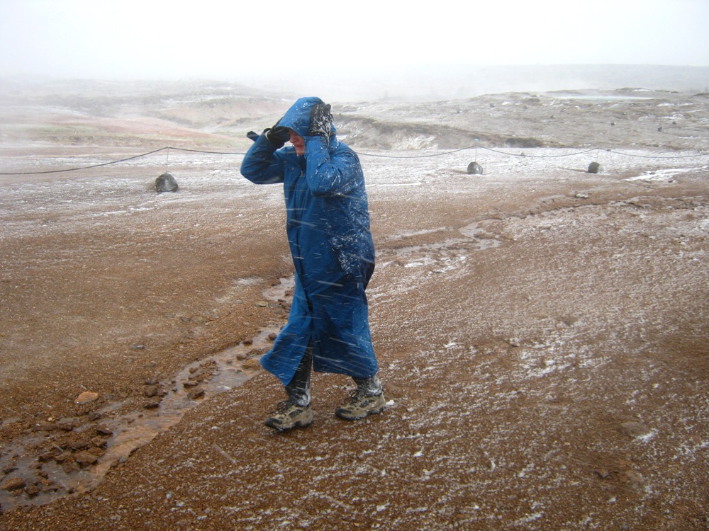 Mom in squall