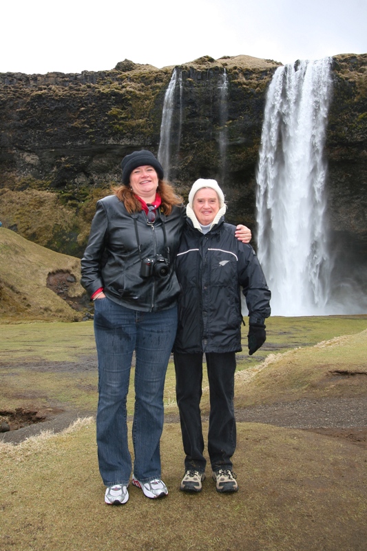 Alex & Grandmother at falls