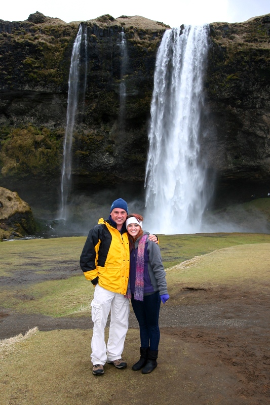 Dad & Amanda at falls