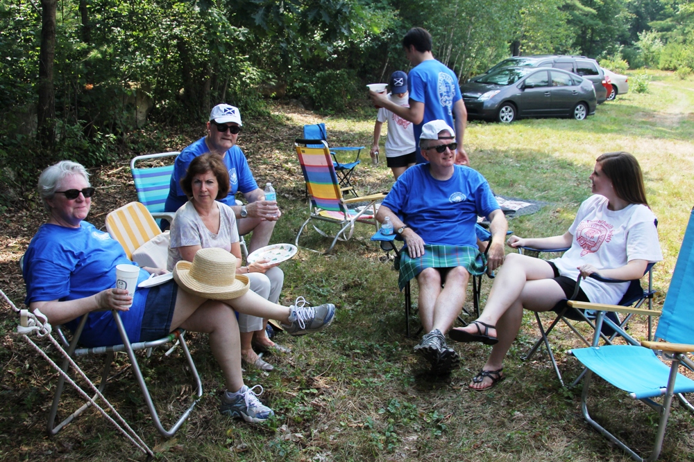 Alison, Donna, Tom, Tom, Katie, Brent & Taylor