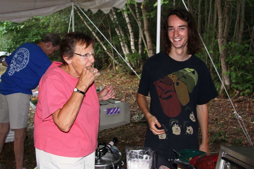 Granma & Josh