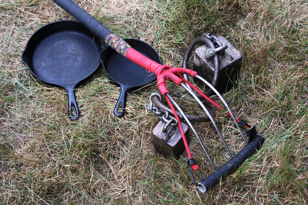 Some of the tools of the games