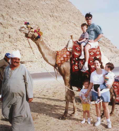 Family and Camel