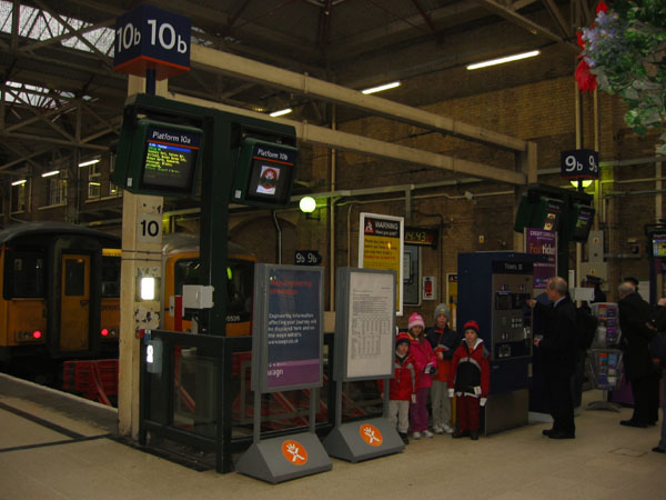 Platforms 9 and 10