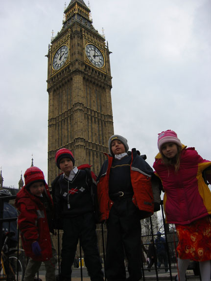 Kids & Big Ben again!