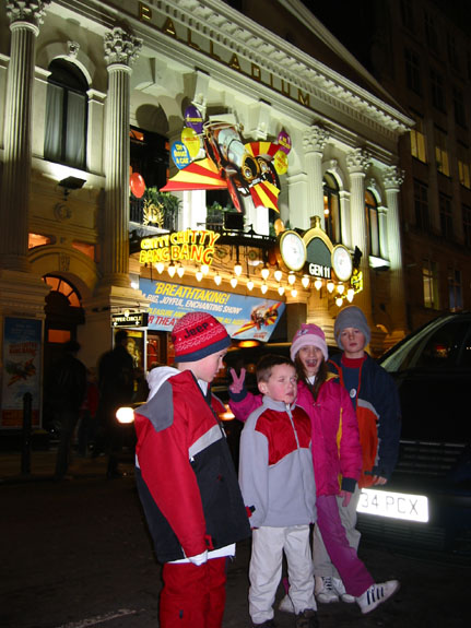 Chitty at the Palladium
