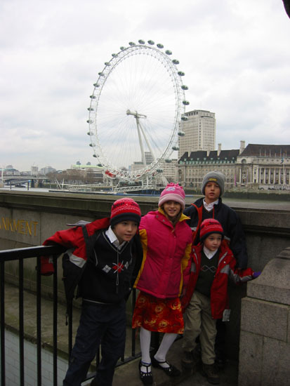 Kids and the Eye Of London