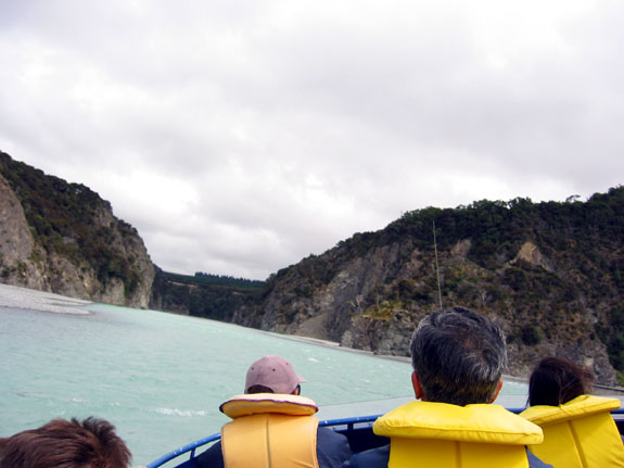 River from jetboat
