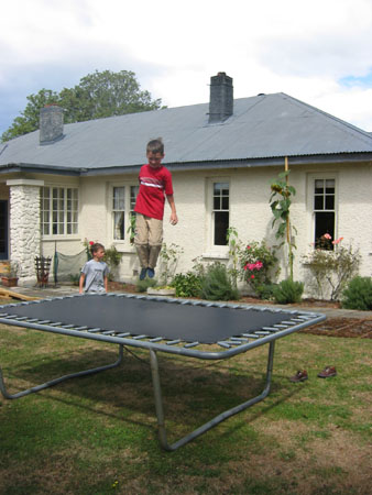 Josh on Trampoline
