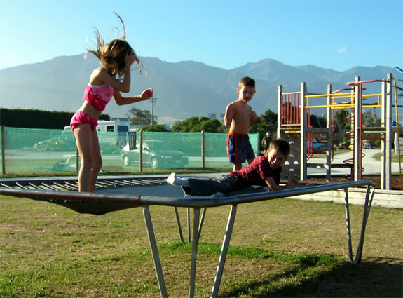 Kai Koura trampoline