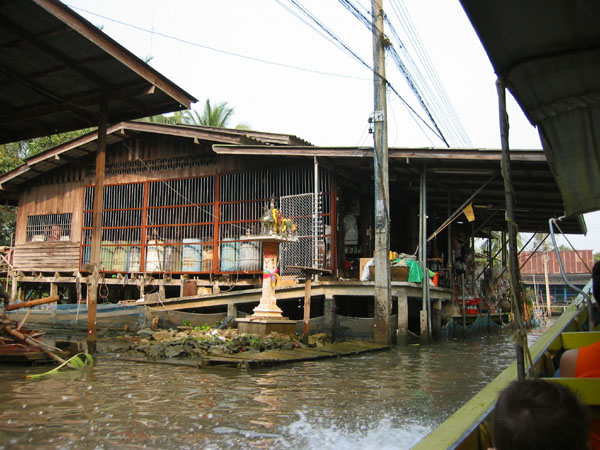 Store on a canal