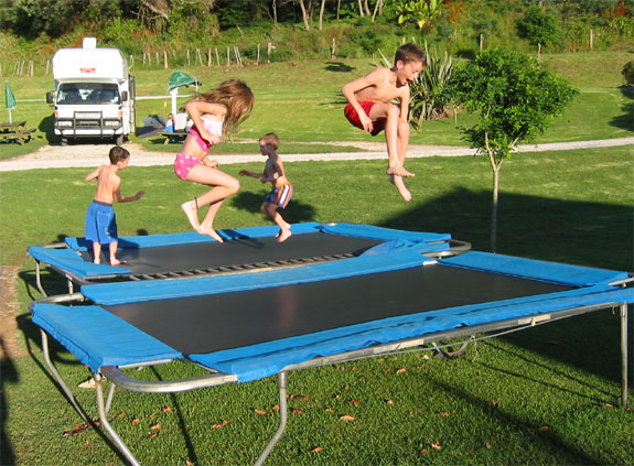 Waitomo trampoline