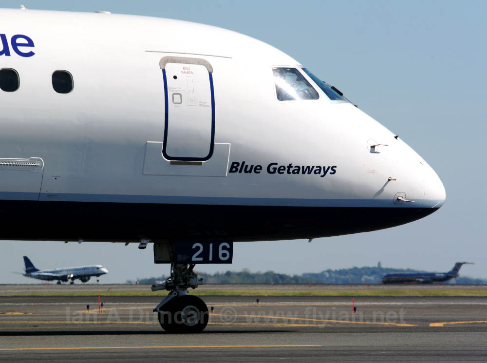 JetBlue E-190 nose