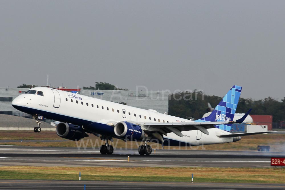 283 taking off