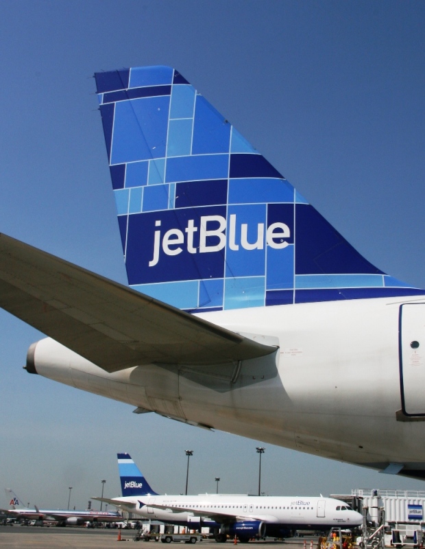 JetBlue A-320s in Boston