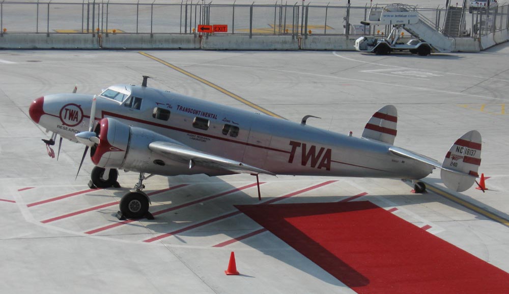 TWA Lockheed Electra 12a