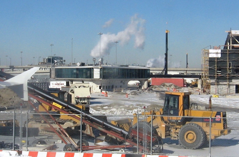 Terminal 5 Trumpet in place