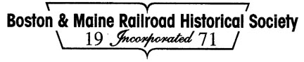Boston & Maine Railroad Historical Society