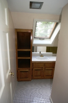 upstairs bathroom entrance