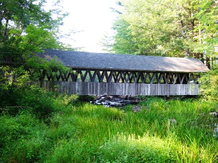 Covered bridge side
