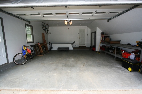 Garage looking in