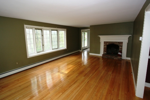 Living room looking towards front door